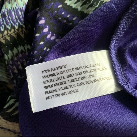 Mossimo purple patterned maxi dress - Picture 12 of 16